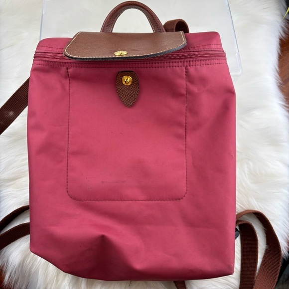 Longchamp Handbags - Longchamp  Le Pliage Nylon Foldable Backpack